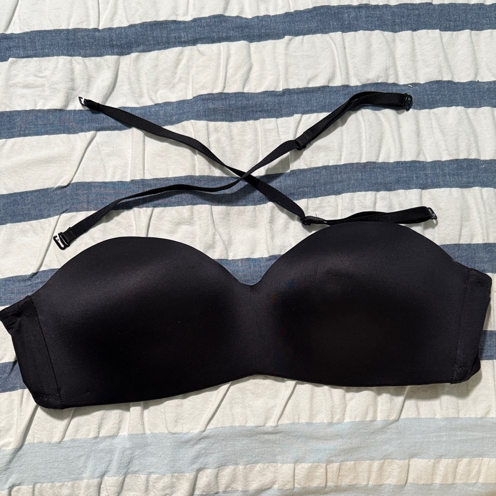 b tempt’d strapless / convertible bra - black 34C